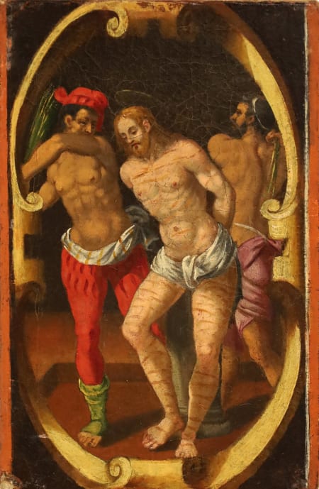Alessandro Allori — Cristo flagellato